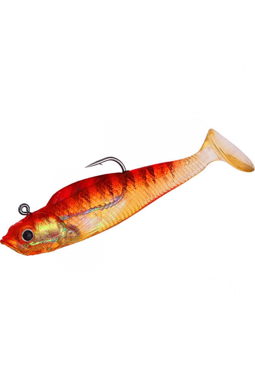 Твистер оснащённый Mikado CRYSTAL FISH WX5554 10 см./117, 18г. ( 2 шт.) модель WX5554-10 CM-117 от Mikado