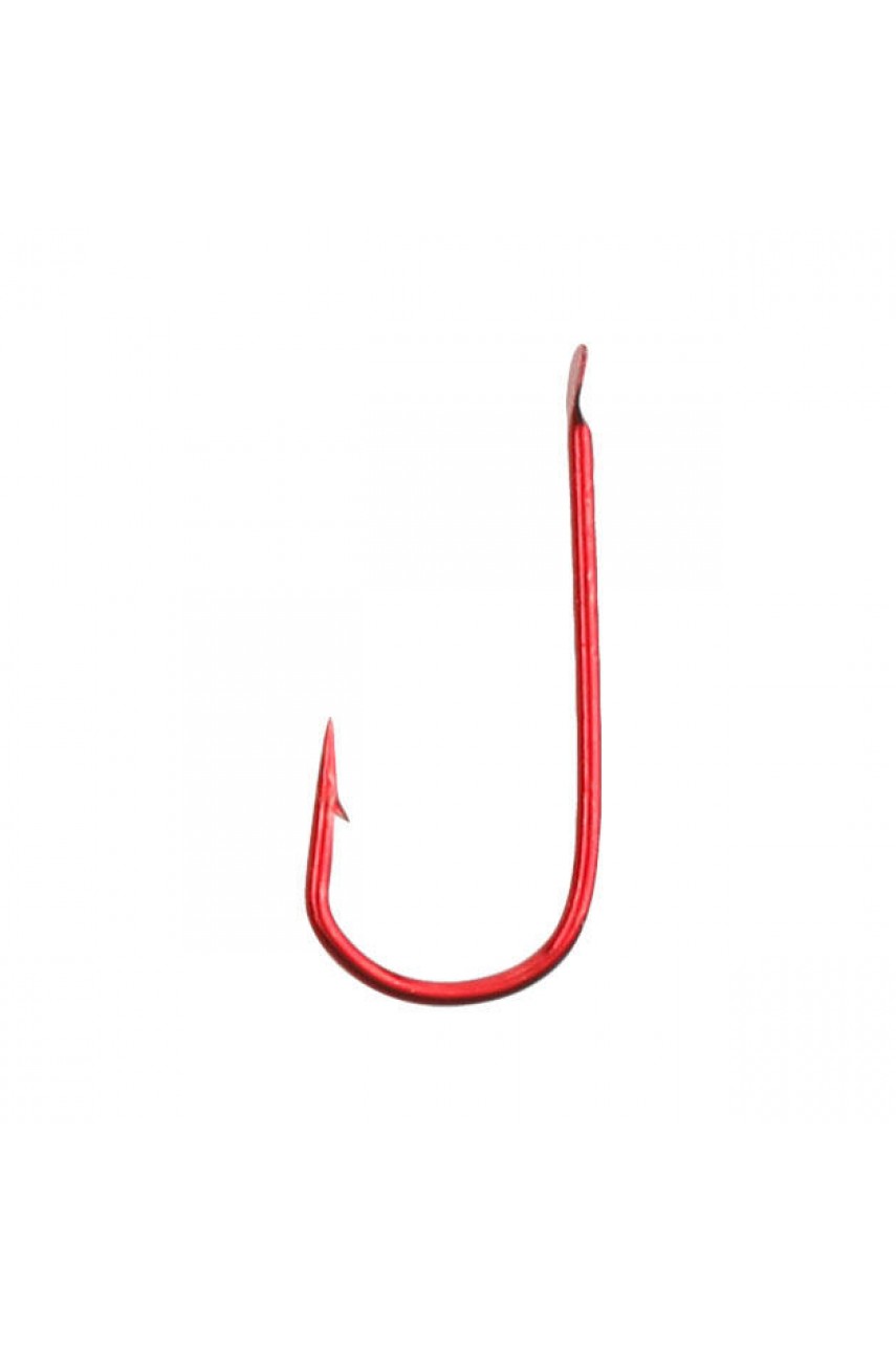 Крючки Mikado SENSUAL - CHAMPION № 18 RED (с лопаткой) ( 10 шт.)