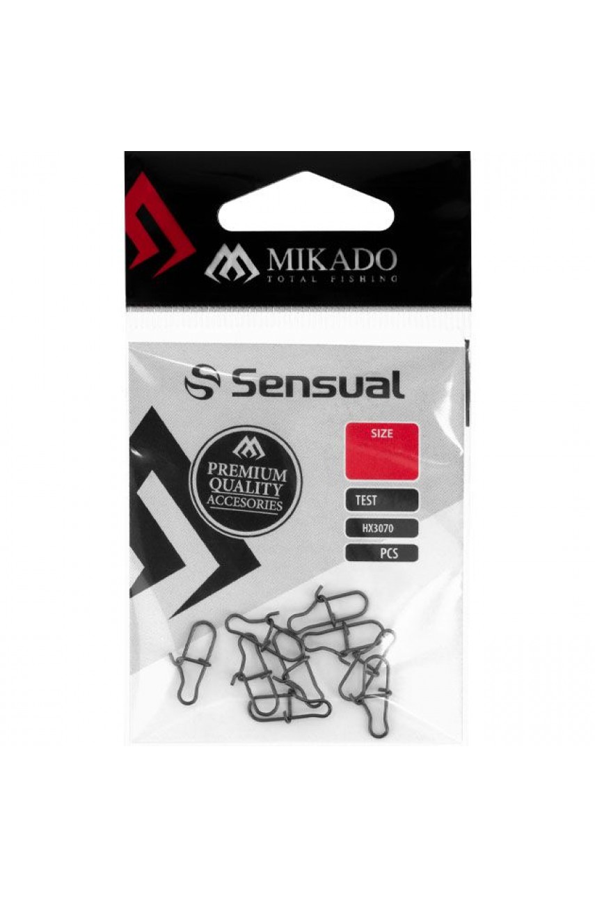 Застежка Mikado Fastlock № 00.  тест 9 кг. (12 шт.)